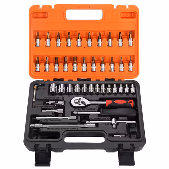 Behappy 37PCS Spanner Set Universal Auto Repair Tools Head Quick-Release Hand Tool