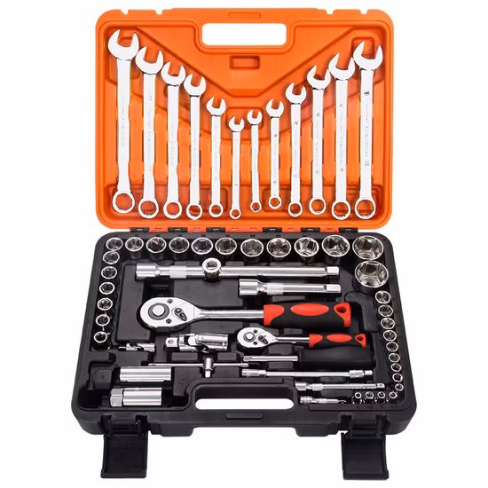 Behappy 37PCS Spanner Set Universal Auto Repair Tools Head Quick-Release Hand Tool